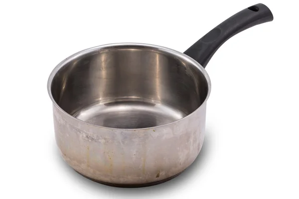 Used pot kitchen tools — Stock Photo, Image