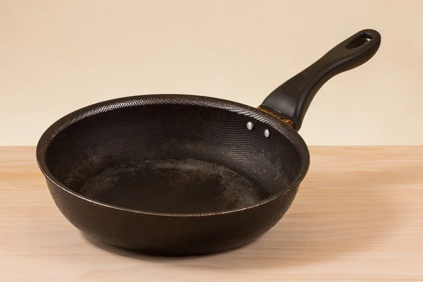Used non stick frying pan — Stock Photo, Image