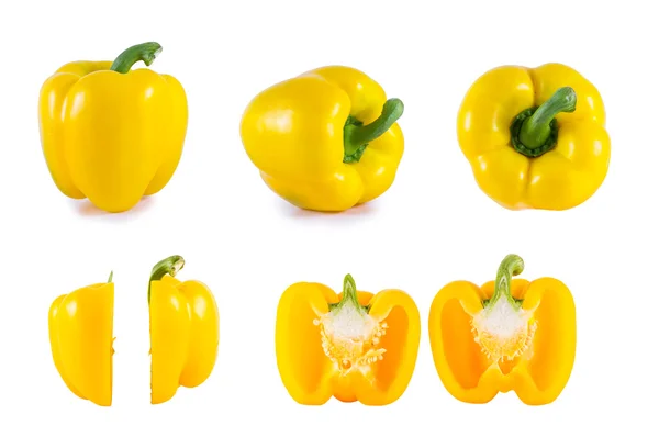 Pimentão doce amarelo (capsicum ) — Fotografia de Stock