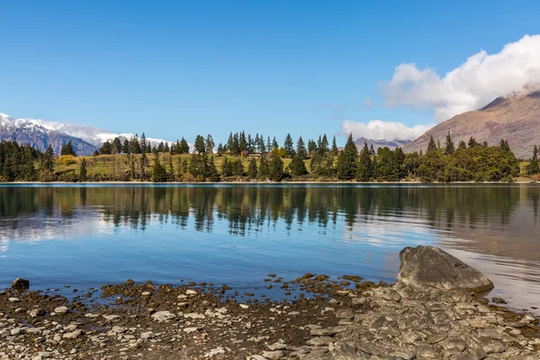 Lac Wakatipu Nouvelle-Zélande — Photo