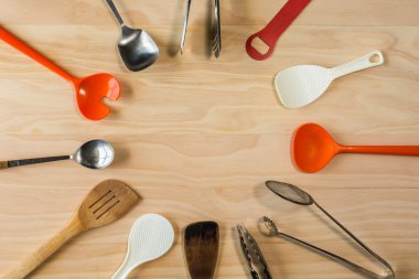 mutfak aletleri arka plan