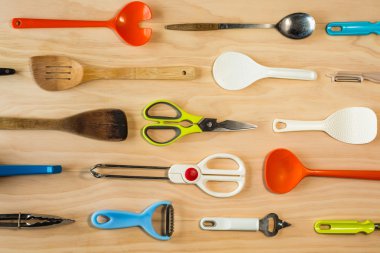 mutfak aletleri arka plan