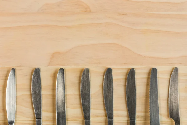 Багато Ножі фону — стокове фото