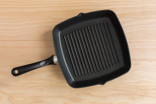 Niet stick grill pan — Stockfoto