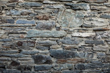 eski geleneksel taş duvar arka plan