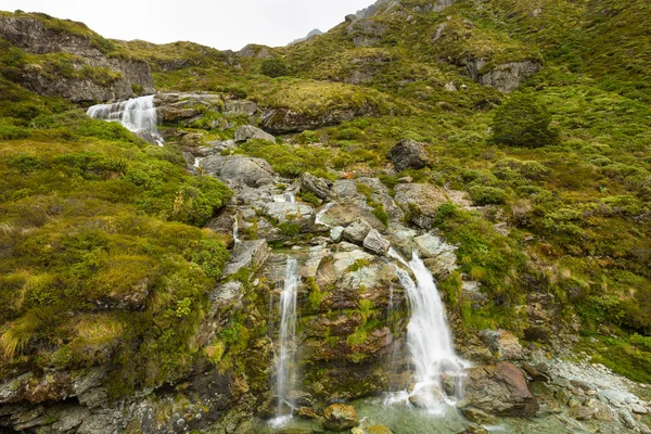 Routeburn Falls en Nueva Zelanda — Foto de Stock