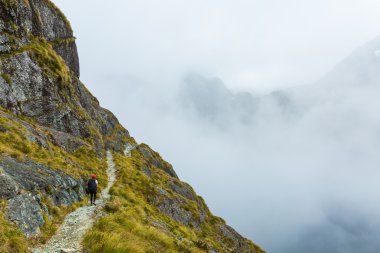 Hiking parça Gölü Harris üzerinde