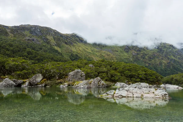 Маккензі озеро у Новій Зеландії — стокове фото