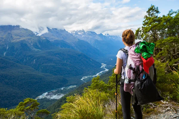 Routeburn parça Yeni Zelanda