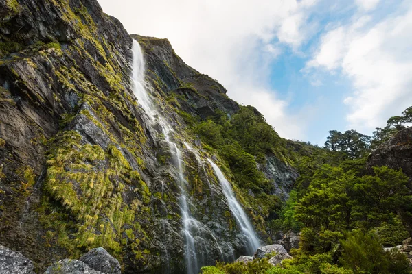 Earland Falls Yeni Zelanda — Stok fotoğraf