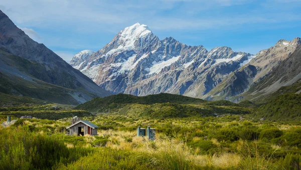 Aoraki Mount Cook en Nueva Zelanda — Foto de Stock