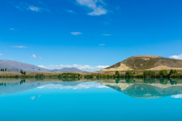 Озеро Руатанива в Новой Зеландии — стоковое фото