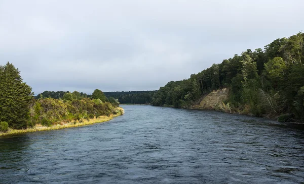 Río Waiau a lo largo de la pista Kepler —  Fotos de Stock