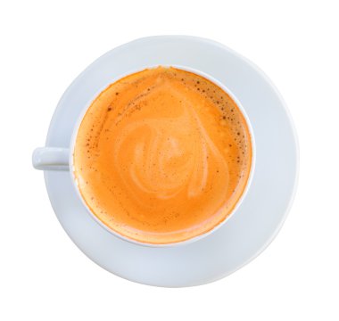 Süt çay Kupası kırpma yoluyla