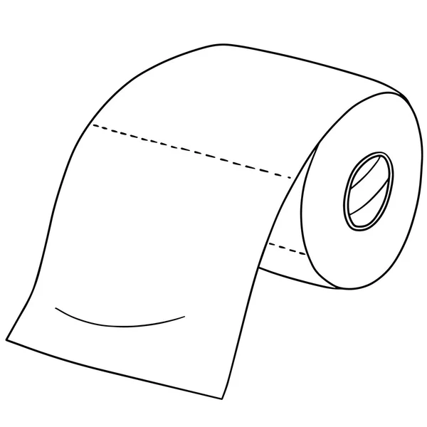 Vector set papieren zakdoekje — Stockvector