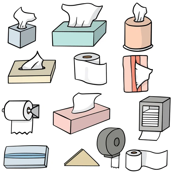 İpek kağıtları vektör kümesi