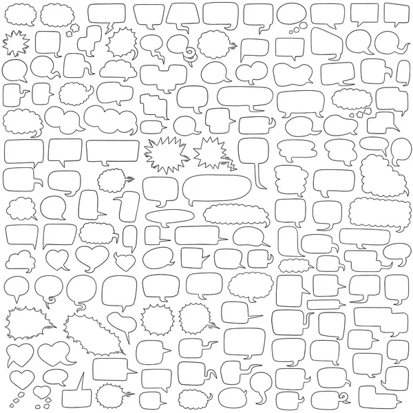 Konuşma Baloncukları Vektör Kümesi
