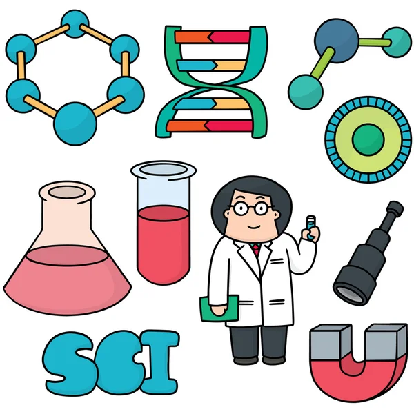 Vektor-Ikone der Wissenschaft — Stockvektor