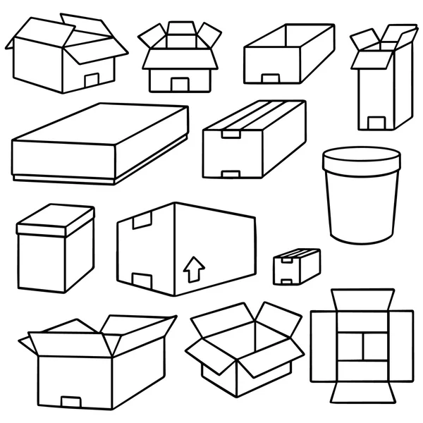 kutu vektör kümesi