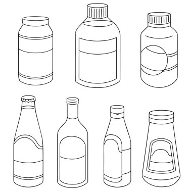 vektör set paketleme