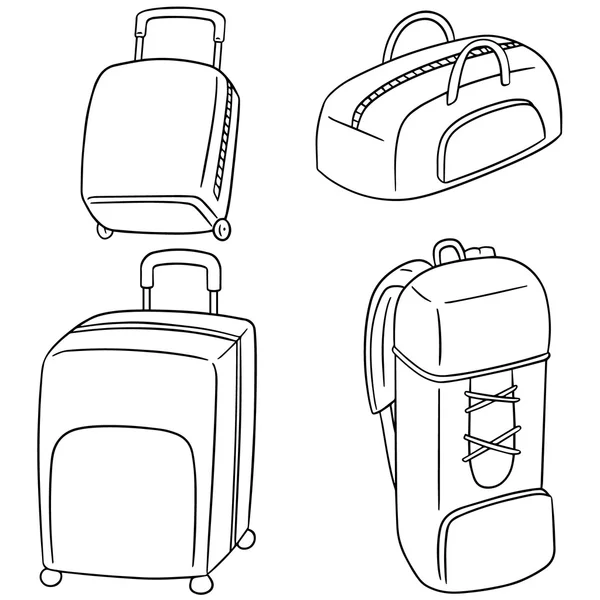 Vector conjunto de bolsa — Vector de stock