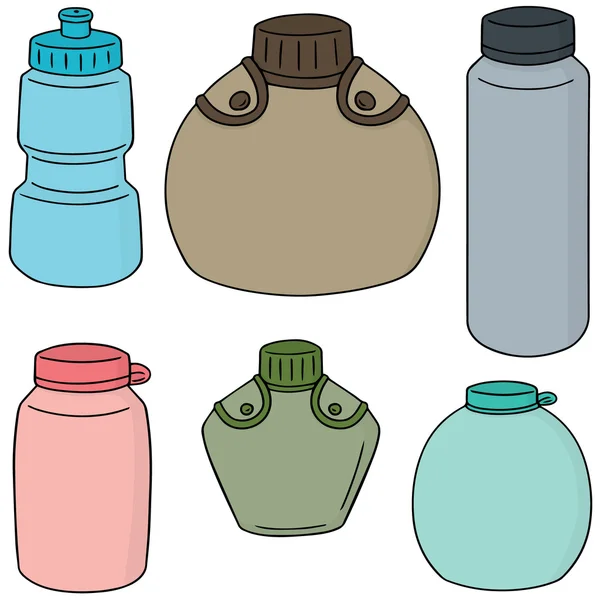 Φορέα που του μπουκάλι νερό — Διανυσματικό Αρχείο