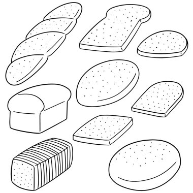 vektör ekmek kümesi