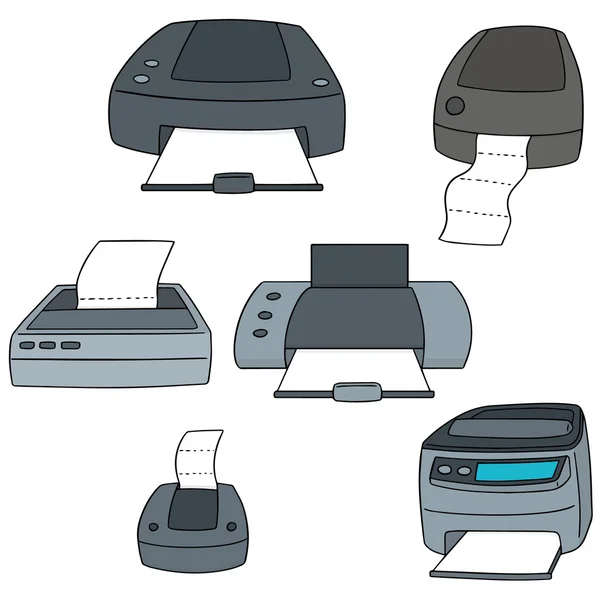 Dot matrix printer Vector Art Stock Images | Depositphotos