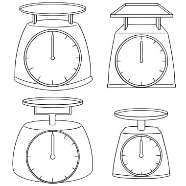 makine tartma vektör set