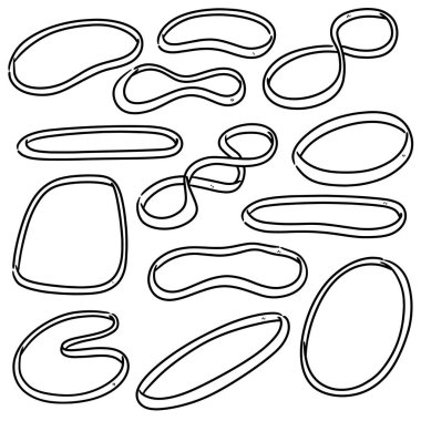 Lastik bandın vektör kümesi