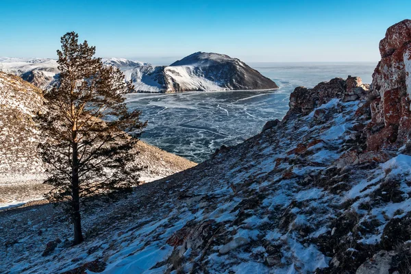 Vue sur la baie d'Ust-Anga , — Photo