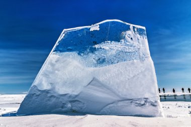 Baykal Gölü buz kristal