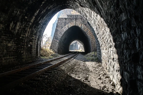 Çevre-Baykal demiryolu birkaç tünelleri — Stok fotoğraf