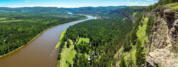 Panoramik nehir Irkut