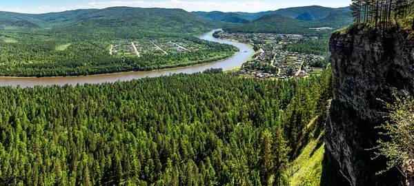 Panoramik nehir Irkut