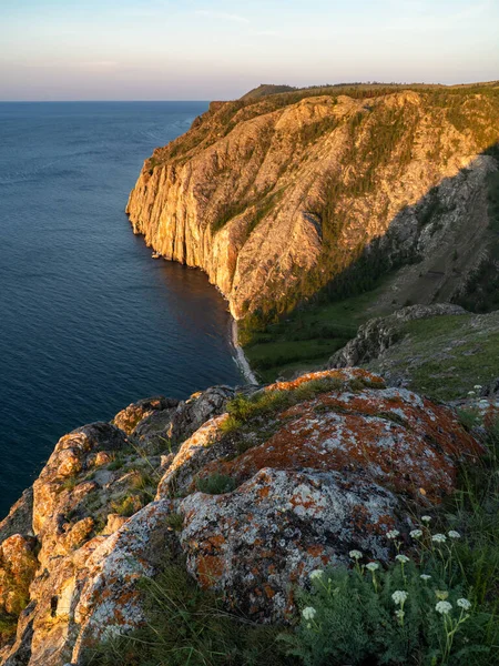 Sagan Zaba Rock Lake Baikal View Mountain — Stock Photo, Image