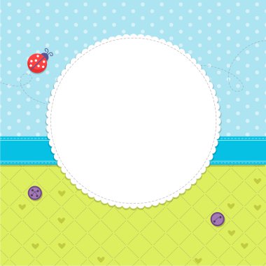 Çocuklar kartları tasarımı ile güzel arka plan. 