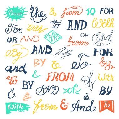 catchwords ve işaretleri