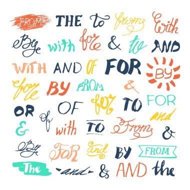 catchwords ve işaretleri