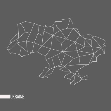 Soyut Ukrayna Haritası