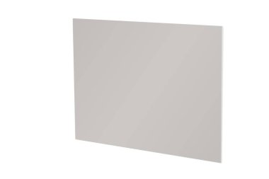 Bu minimalist maket, tasarım fikirleri ve görsel sunumları sergilemek için mükemmel yumuşak yansımaları olan parlak bir yüzey sunar.