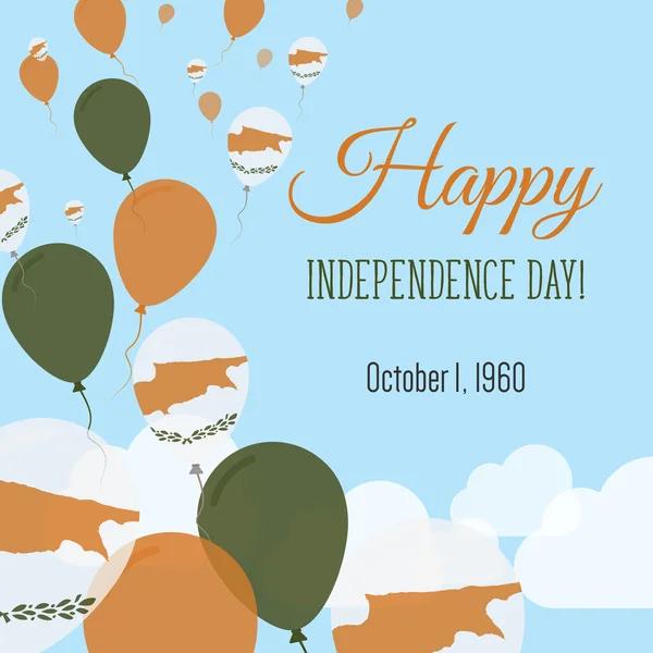 День Незалежності Вітальна листівка . — стоковий вектор