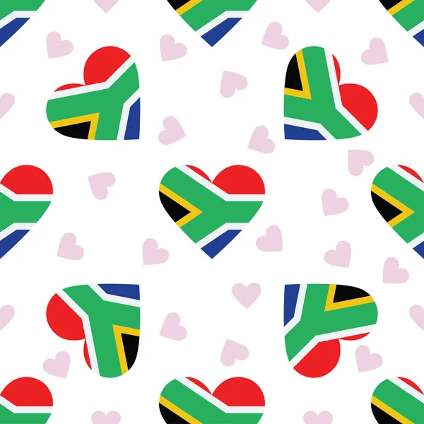 South Africa independence day seamless pattern. — Stock Vector