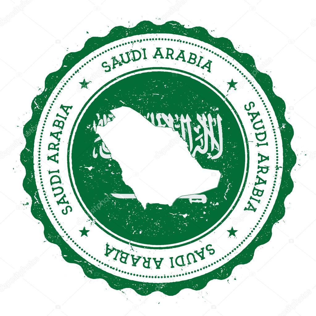 Vectores de Sello de goma arabia saudita, imágenes vectoriales |  DepositPhotos, image size:1024x1024