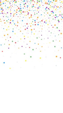 Şenlikli taze konfeti. Kutlama yıldızları. Renkli