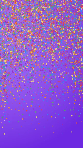 Confeti festivo dramático. Estrellas de celebración. Joyo. — Vector de stock