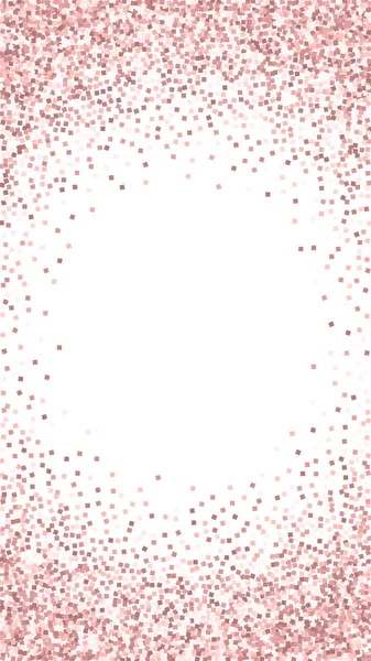 분홍 금빛 반짝 이는 화려 한 콘 페티. Scatt — 스톡 벡터