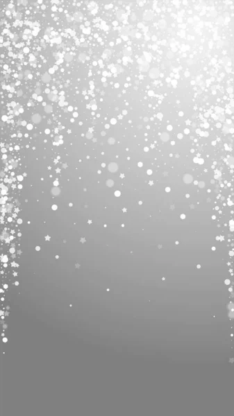 Magische Sterne Weihnachten Hintergrund. Feinsinniges Fliegen — Stockvektor