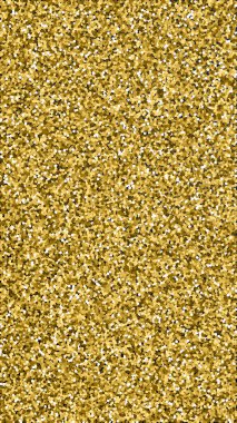 Yuvarlak altın parıltılı lüks konfeti. Dağılın