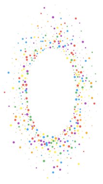 Şenlikli çarpıcı konfeti. Kutlama yıldızları. Colo.